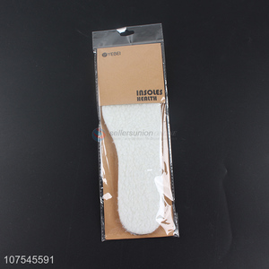 Factory Sell Warm Aluminum Foil Polyester Imitation Lamb Wool Shoe Insoles