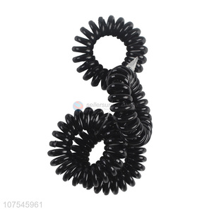 Customize Charm Hair Ties Telephone Wire Elastic Hair Band