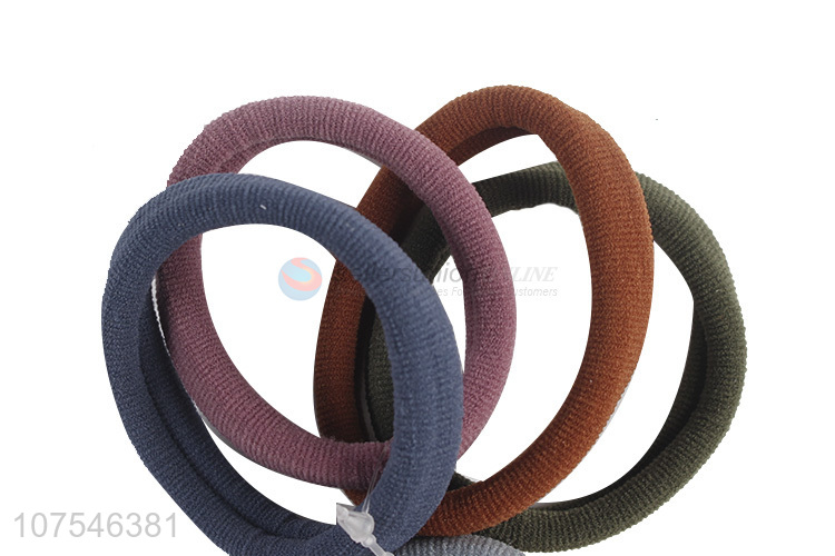 Wholesale Price Solid Color Elastic Hair Ring Fashion Hair Band