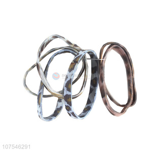 New Design Fashion Simple Solid Color Hair Ring Cheap Hair Rope