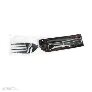 Factory price eco-friendly stainless steel serving fork