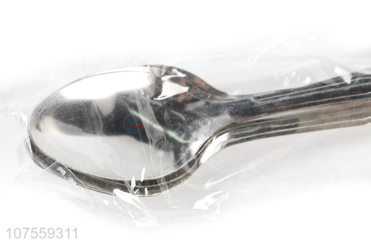 Fashion Design Stainless Iron Soup Spoon Multipurpose Spoon