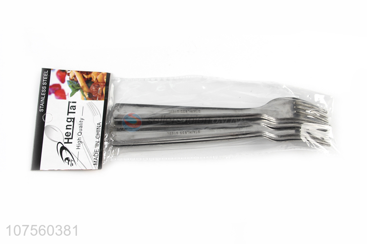 New Selling Promotion Stainless Steel Flatware Stainless Steel Fork