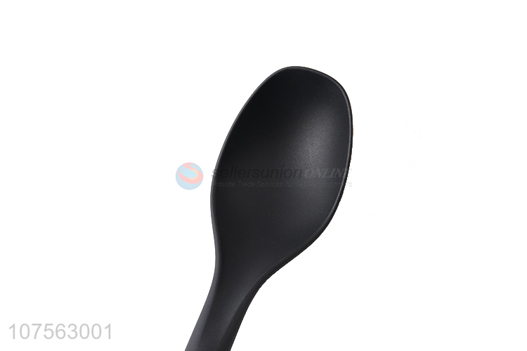 New Arrival Kitchen Cooking Tools Plastic Handle Nylon Solid Spoon