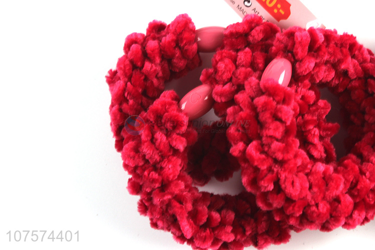Hot sale women hair accessories elastic hair scrunchies hair bands