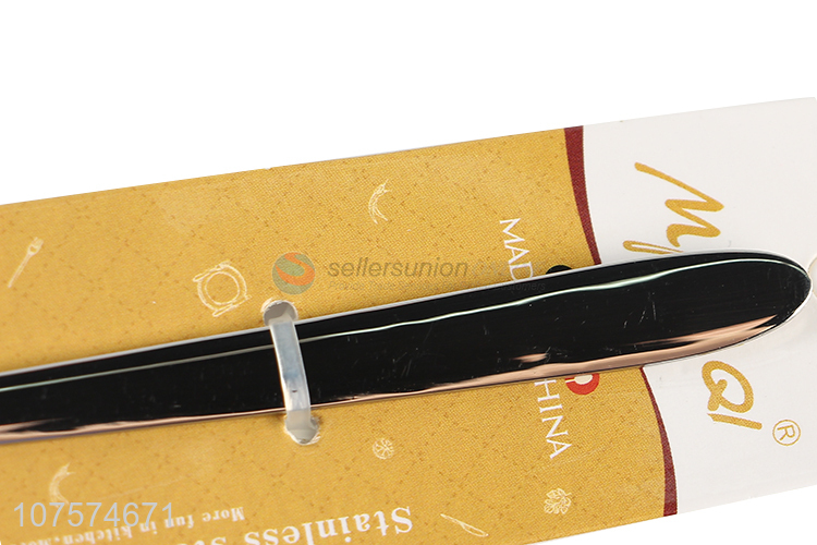 Contracted Design Portable Metal Spoon Stainless Steel Ice Spoon