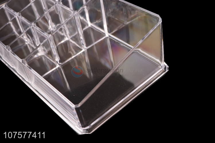 New Design Clear Plastic Makeup Lipstick Organizer For Cosmetics