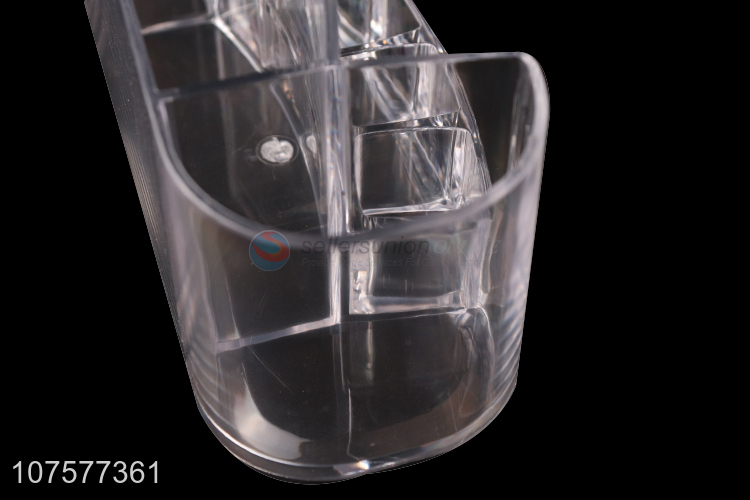 High Quality Transparent Plastic Makeup Storage Box Cosmetic Organizer