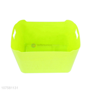 New Design Plastic Desktop Storage Box With Handle