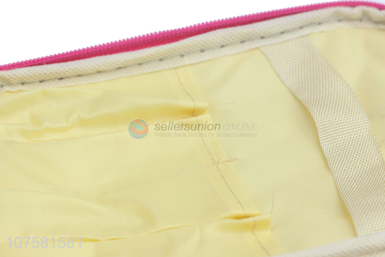 Factory price large capacity wash bag toiletry makeup bag with handle