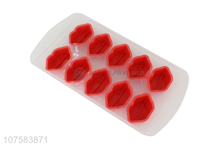 Popular Sexy Red Lip Silicone Mold Ice Cube Tray