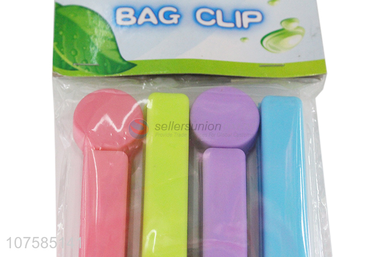 New Design Colorful Plastic Bag Clip Food Bag Clip