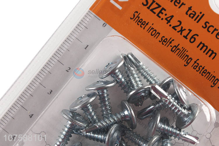 High sales sheet iron self-drilling fastening screw driller tail screw