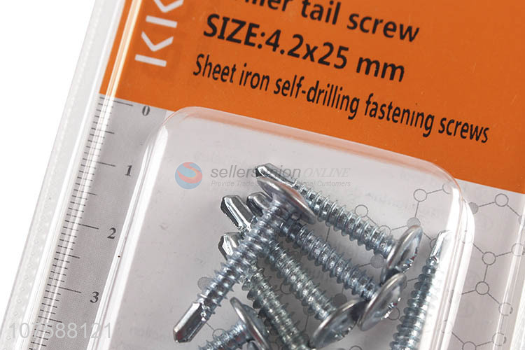 Wholesale driller tail screw sheet iron self-drilling fastening screw