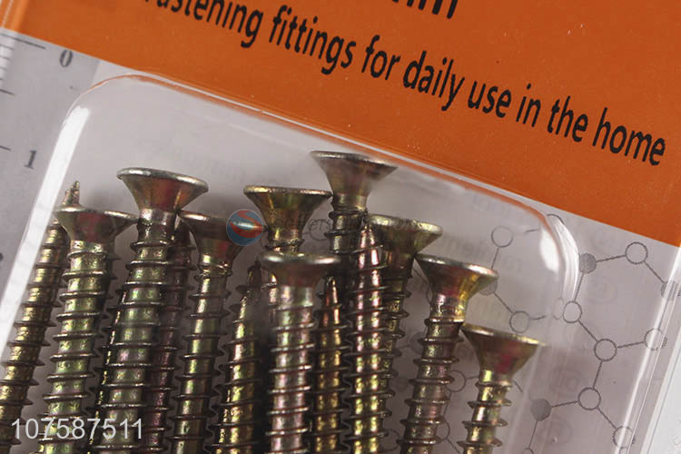 Factory sell fibreboard screw fastening fittings for daily use