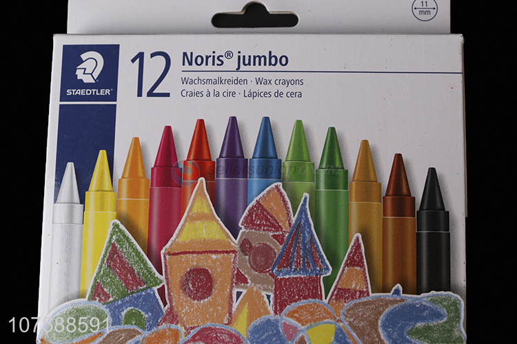 Cheap And Good Quality 12 Colors Jumbo Wax Crayons