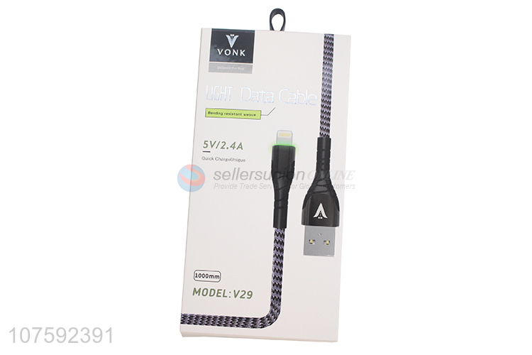 Wholesale Quick Charge USB Data Cable For Iphone/Ipad
