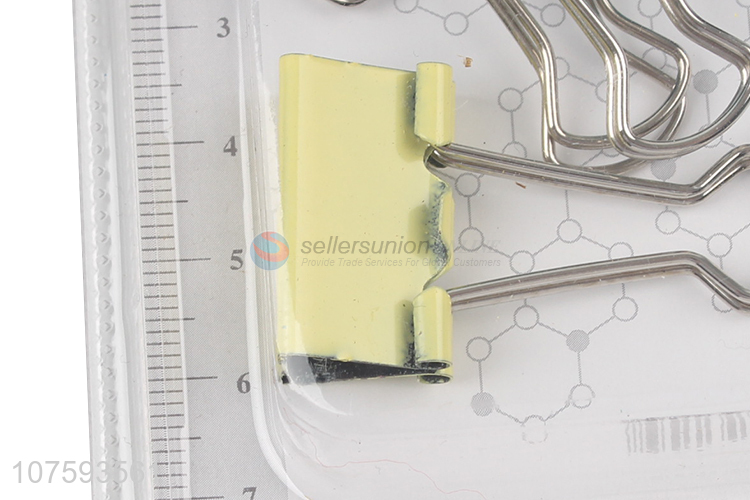 Good sale 25mm colorful binder clips paper binder clips office stationery