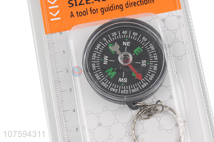 Good quality liquid filled button compass for camping hiking outdoor travel