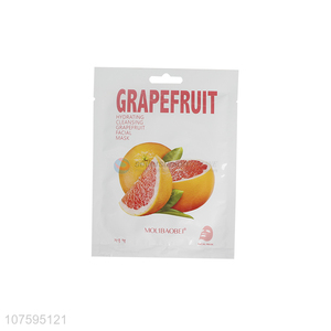 Factory Wholesale Hydrating Cleaning Grapefruit Facial Mask