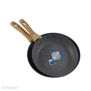 Top Quality Aluminium Frying Pan With Flat Handle