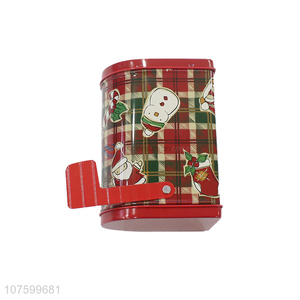 Delicate Design Christmas Tin Box Colorful Gift Box Storage Box