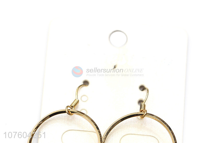 Most popular clear colored rhinestone hoop earrings fashion jewellry