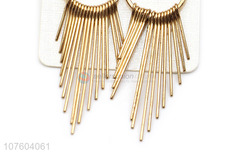 Factory price bohemian geometric earring alloy statement earrings