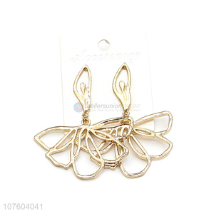 New design ballet dancer shape alloy earrings personalized jewellry