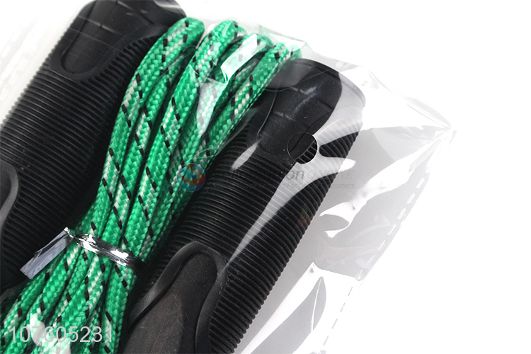 High Sales Plastic Handles Jump with Nylon Rope Fitness Skipping Rope