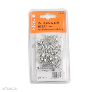 Custom Garment Accessories Silver Metal Safety Pins