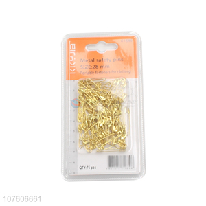 Good Price Golden Metal Safety Pins Best Garment Accessories