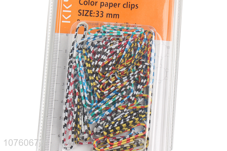 Wholesale 33mm Zebra Paper Clip Fashion Office Clips