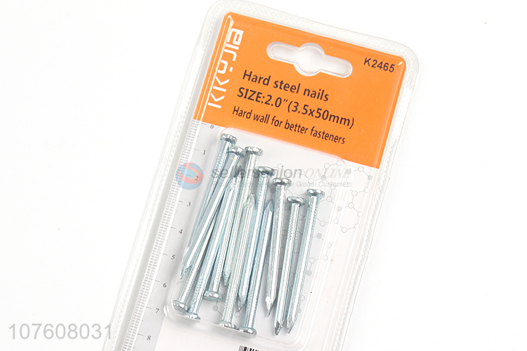 Best Quality 12 Pieces Hard Steel Nails Cement Nail Set