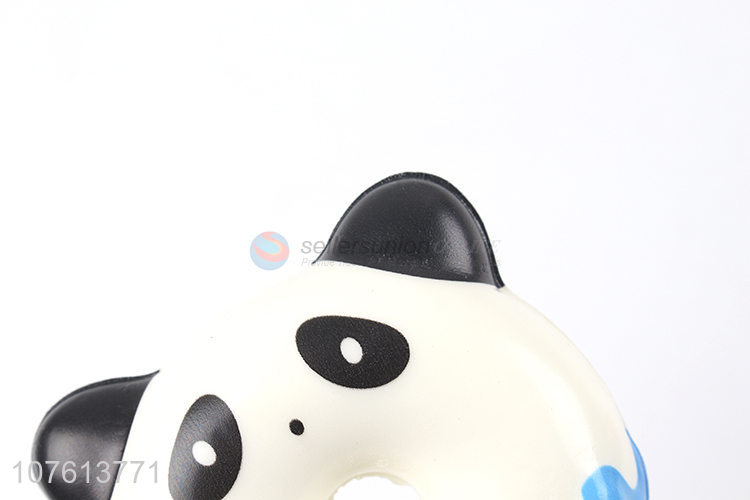 High-value Ocean color Panda Dount shape chronic rebound toy