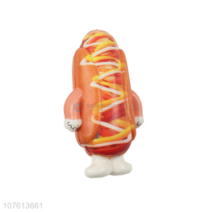 Anthropomorphic Hot-dog eating Shape slow rebound toy