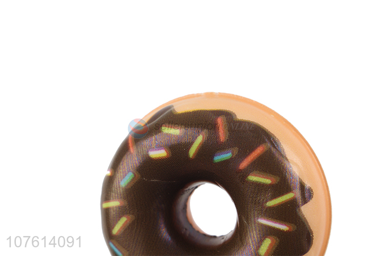 High-value simulation chocolate donut shape rebound toy