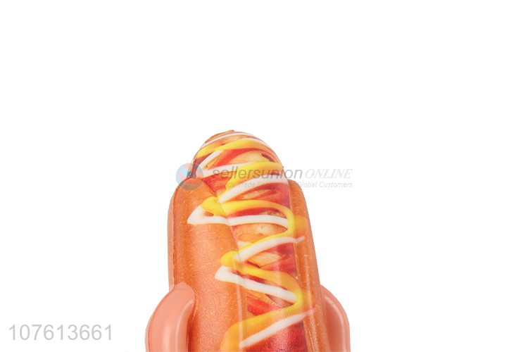 Anthropomorphic Hot-dog eating Shape slow rebound toy