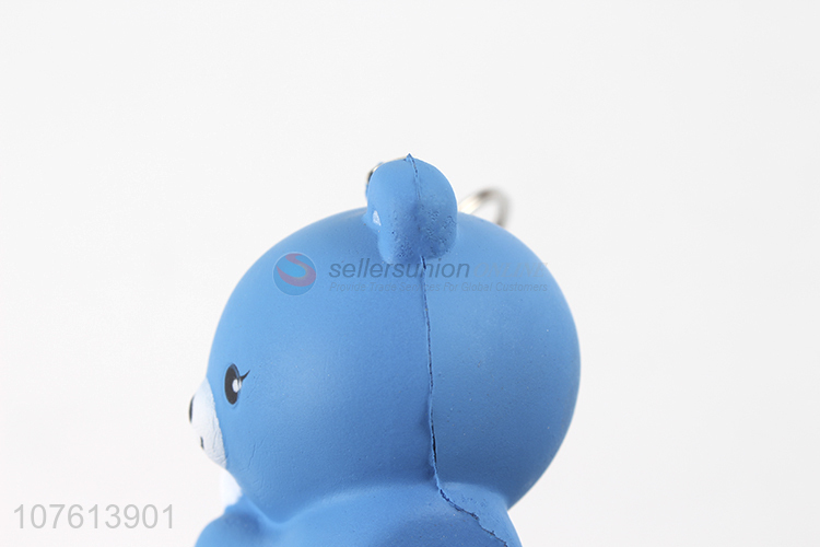 Low Price Blue Bear shape decompression toy slow rebound toy