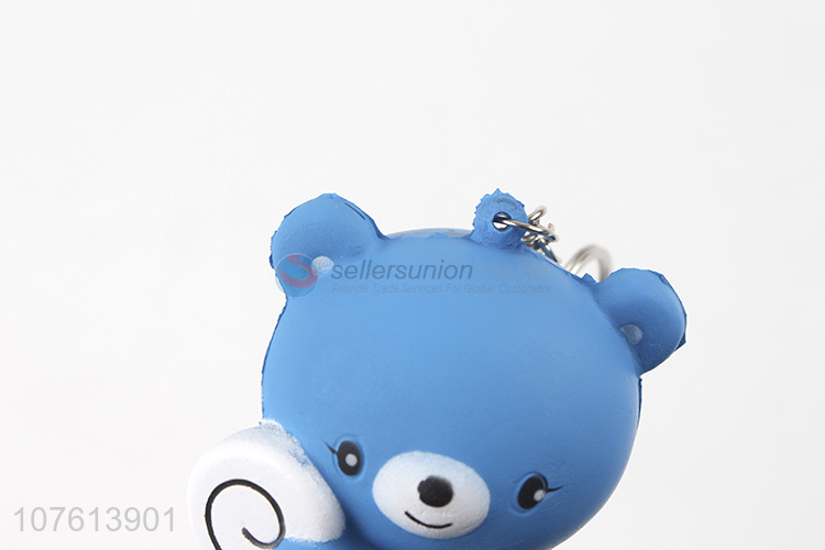 Low Price Blue Bear shape decompression toy slow rebound toy