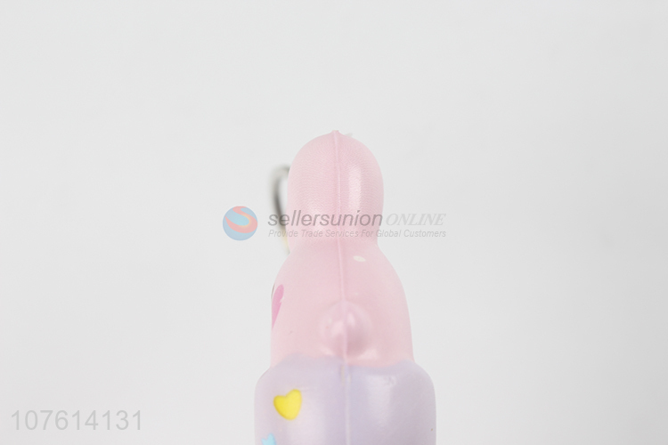 Cute Nice Pink Rabbit Pendant decompression toy rebound toy