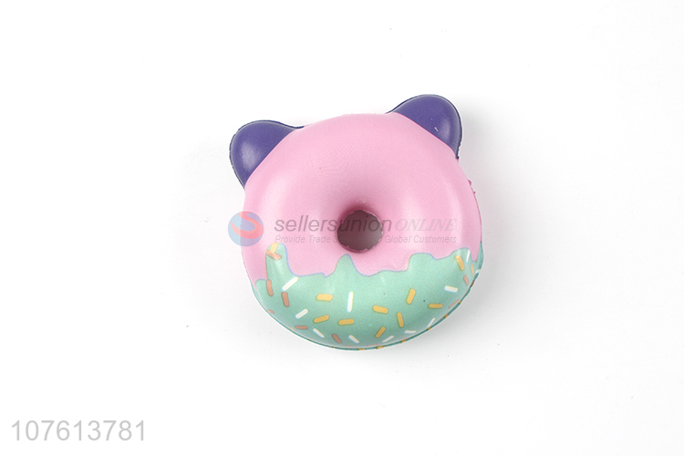 High-value Pink Bear Dount shape chronic rebound toy