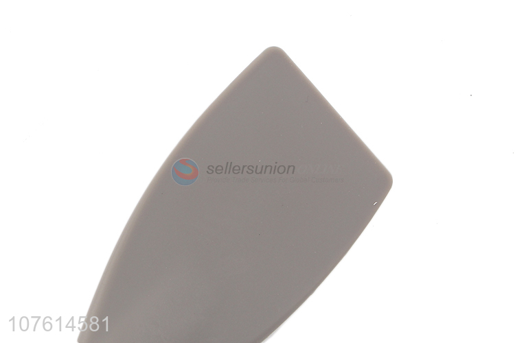 Factory price stainless steel handle silicone butter scraper cream spatula