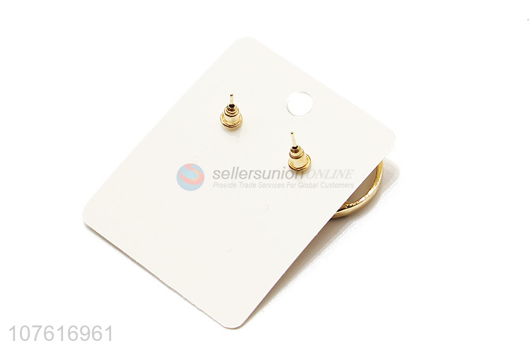 Low Price Good Quality Round Ear Stud Fashion Earring