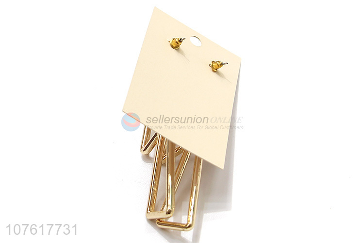 Fashion Stud Earrings Popular Alloy Eardrop Ladies Ear Ring