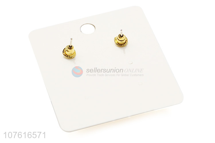 Lovely Heart Design Ear Stud Elegant Earring For Sale