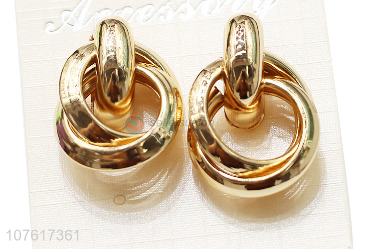 Wholesale Good Price Gold Stud Earring Fashion Jewelry