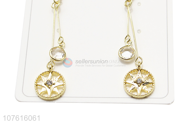 Popular Ladies Long Pendant Earring Fashion Accessories