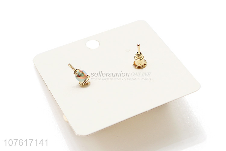 Fashion Design Handmade Iron Earring Popular Ear Stud