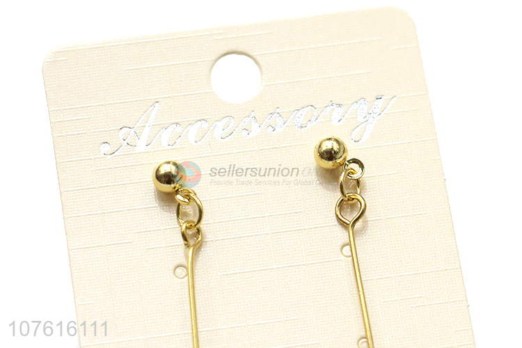 Best Quality Long Pendant Earring Fashion Ear Drop